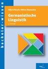 Buchcover Germanistische Linguistik