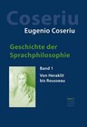 Buchcover Geschichte der Sprachphilosophie