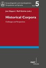 Buchcover Historical Corpora