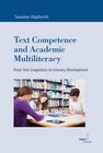 Buchcover Text Competence and Academic Multiliteracy