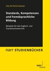 Buchcover Standards, Kompetenzen und fremdsprachliche Bildung