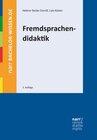 Buchcover Fremdsprachendidaktik