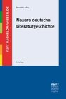 Buchcover Neuere deutsche Literaturgeschichte
