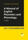 Buchcover A Manual of English Phonetics and Phonology