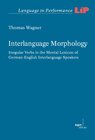 Buchcover InterLanguage Morphology