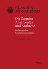 Buchcover Die Carmina Anacreontea und Anakreon