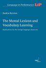 Buchcover The Mental Lexicon and Vocabulary Learning