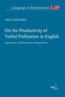 Buchcover On the Productivity of Verbal Prefixation in English