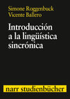 Buchcover Introducción a la lingüística sincrónica