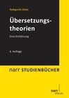 Buchcover ÜberSetzungstheorien