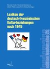 Buchcover Lexikon der deutsch-französischen Kulturbeziehungen nach 1945