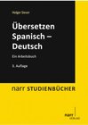 Buchcover Übersetzen Spanisch – Deutsch