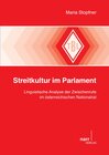 Buchcover Streitkultur im Parlament