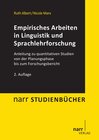 Buchcover Empirisches Arbeiten in Linguistik und Sprachlehrforschung