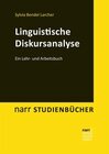 Buchcover Linguistische Diskursanalyse