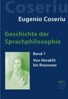 Buchcover Geschichte der Sprachphilosophie
