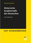 Buchcover Historische Graphematik des Deutschen / narr studienbücher