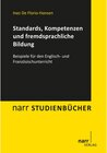 Buchcover Standards, Kompetenzen und fremdsprachliche Bildung / narr studienbücher