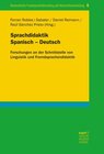 Buchcover Sprachdidaktik Spanisch - Deutsch