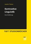 Buchcover Kontrastive Linguistik