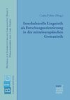 Buchcover Interkulturelle Linguistik als Forschungsorientierung in der mitteleuropäischen Germanistik