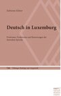 Buchcover Deutsch in Luxemburg