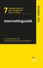 Buchcover Internetlinguistik