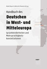 Buchcover Handbuch des Deutschen in West- und Mitteleuropa