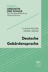 Buchcover Deutsche Gebärdensprache