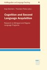Buchcover Cognition and Second Language Acquisition