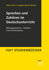 Buchcover Sprechen und Zuhören im Deutschunterricht