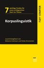 Buchcover Korpuslinguistik