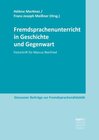 Buchcover Fremdsprachenunterricht in Geschichte und Gegenwart
