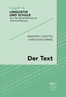 Buchcover Der Text