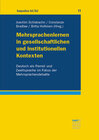 Buchcover Mehrsprachenlernen in gesellschaftlichen und institutionellen Kontexten
