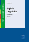 Buchcover English Linguistics