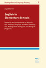 Buchcover English in Elementary Schools