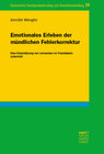 Buchcover Emotionales Erleben der mündlichen Fehlerkorrektur