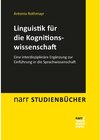 Buchcover Linguistik für die Kognitionswissenschaft / narr studienbücher