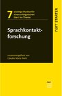 Buchcover Sprachkontaktforschung / narr STARTER
