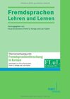 Buchcover Fremdsprachen Lehren und Lernen 2011 Heft 1