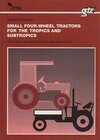 Buchcover Small Four-Wheel Tractors for the Tropics and Subtropics