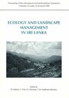 Buchcover Ecology and landscape management in Sri Lanka
