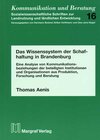 Buchcover Das Wissenssystem der Schafhaltung in Brandenburg