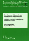 Buchcover Beratungsstrukturen für die biologische Landwirtschaft