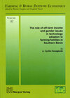 Buchcover The role of off-farm income and gender issues in technology adoption in farming families in Southern Benin