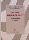 Buchcover Maklerrecht