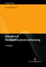 Buchcover Handbuch Rechtsschutzversicherung