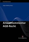 Buchcover AnwaltKommentar AGB-Recht