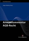 Buchcover AnwaltKommentar AGB-Recht